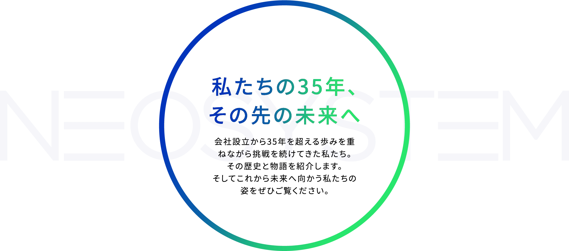 私たちの35年、その先の未来へ